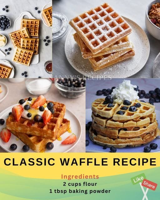 Classic Waffle Recipe