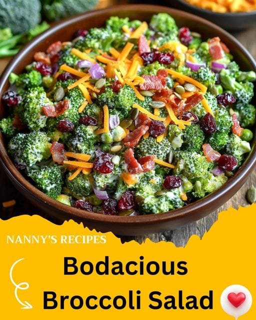 Bodacious Broccoli Salad Recipe