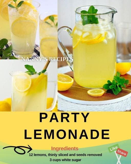 Party Lemonade Recipe