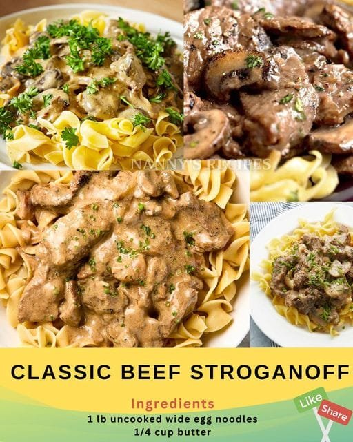 Beef Stroganoff Recipe