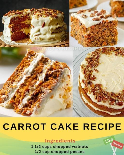 Perfect Carrot Cake Recipe