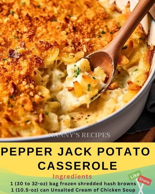 Pepper Jack Potato Casserole Recipe