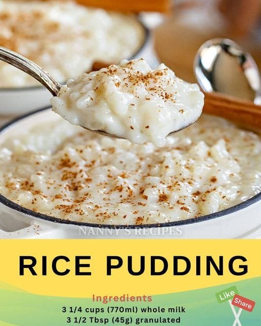 Rice Pudding Recipe