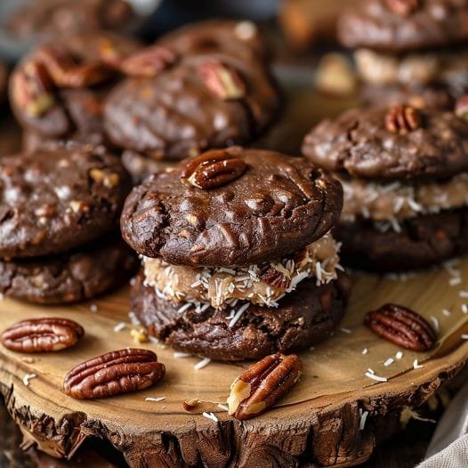 Irresistible German Chocolate Whoopie Pies Recipe