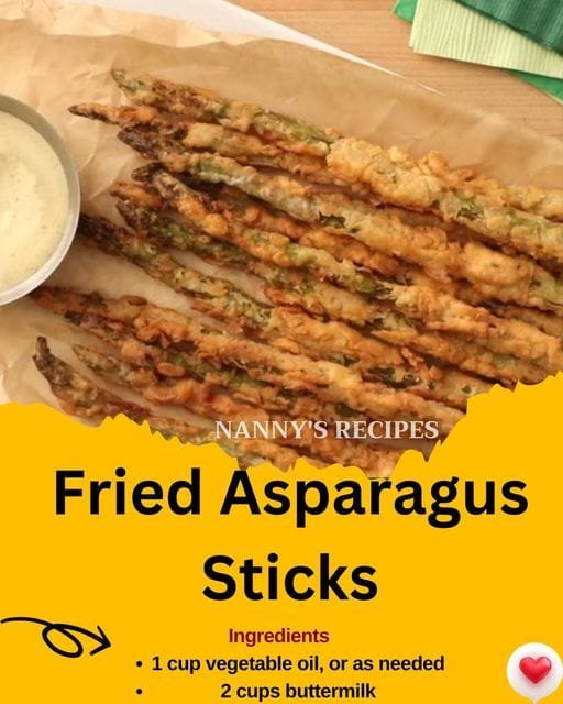 Fried Asparagus Sticks Recipe