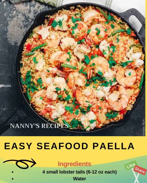 Easy Seafood Paella Recipe