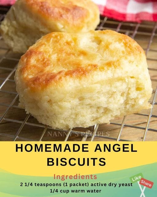 Homemade Angel Biscuits Recipe