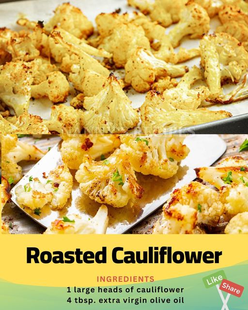 Roasted Cauliflower Recipe