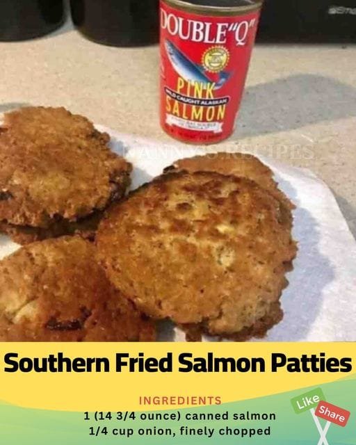 Southern Fried Salmon Patties Recipe