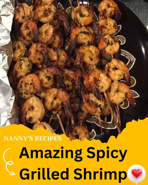 Amazing Spicy Grilled Shrimp Recipe