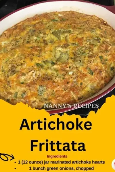 Artichoke Frittata Recipe