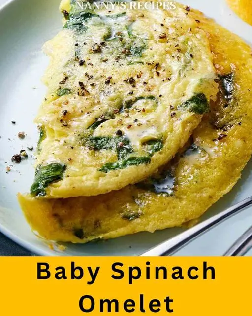 Baby Spinach Omelet Recipe