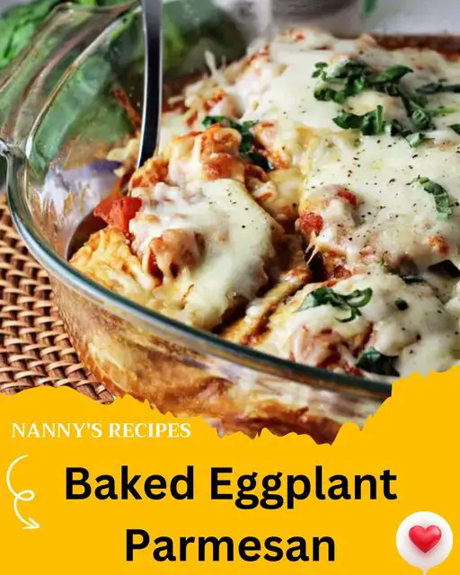 Baked Eggplant Parmesan Recipe