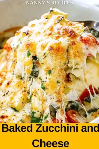 Baked Zucchini and Cheese