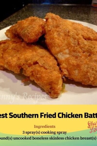 Best Southern Fried Chicken Batter Recipe