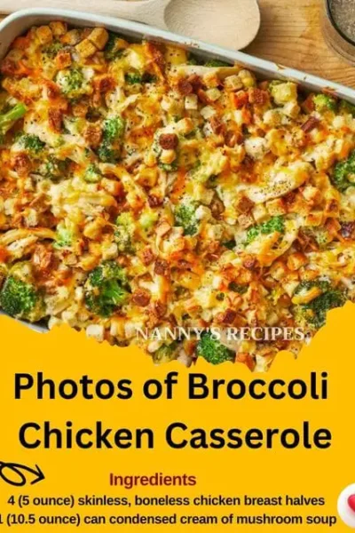 Broccoli Chicken Casserole Recipe