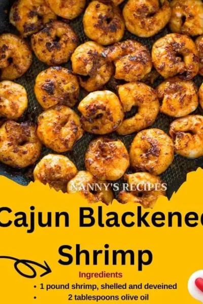 Cajun Blackened Shrimp Recipe