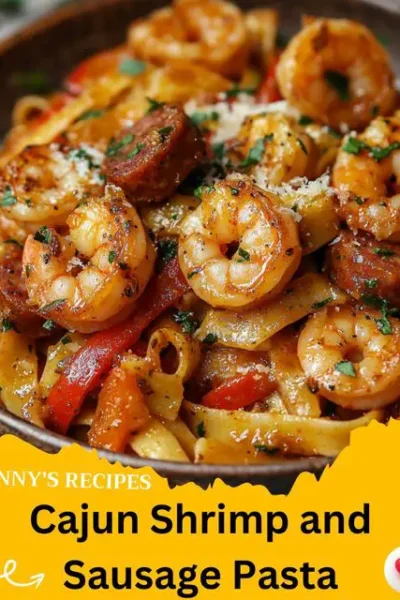 Cajun Shrimp and Sausage Pasta Recipe