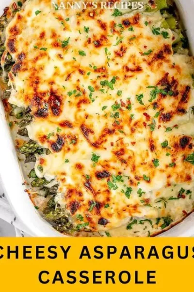 Cheesy Asparagus Casserole Recipe