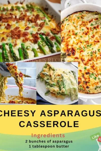 Cheesy Asparagus Casserole Recipe