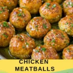 Chicken Meatballs Recipe