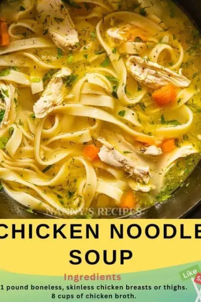 Chicken Noodle Soup Recipe