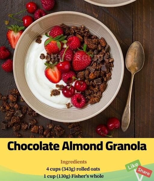 Chocolate Almond Granola Recipe