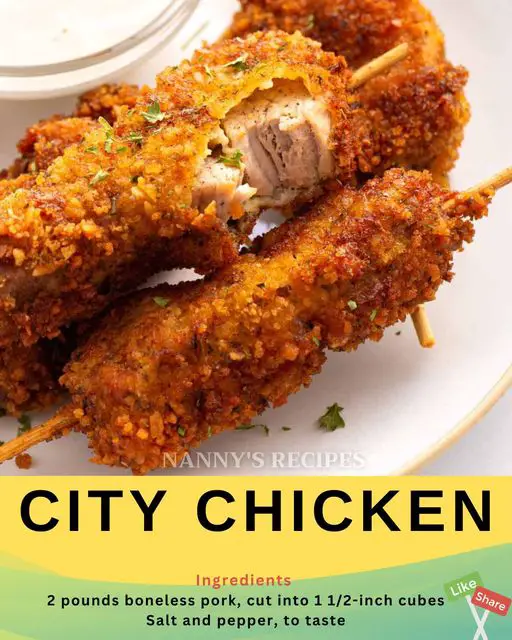 City Chicken Recipe