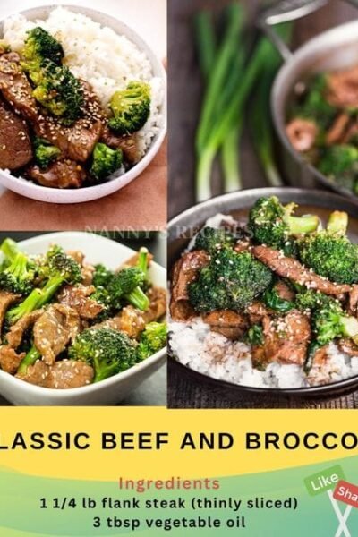 Classic Beef and Broccoli Recipe