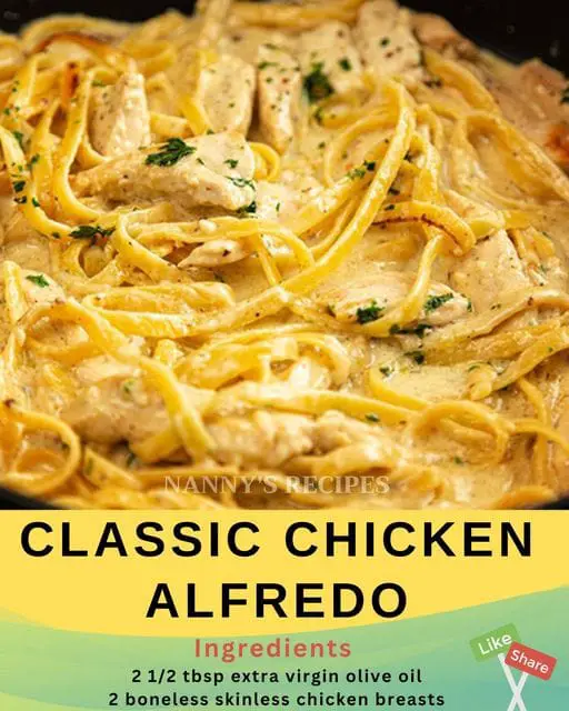 Classic Chicken Alfredo Recipe