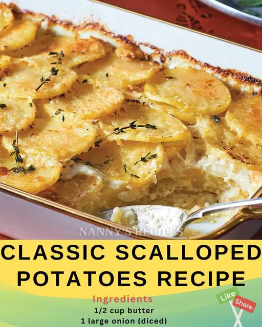 Classic Scalloped Potatoes Recipe