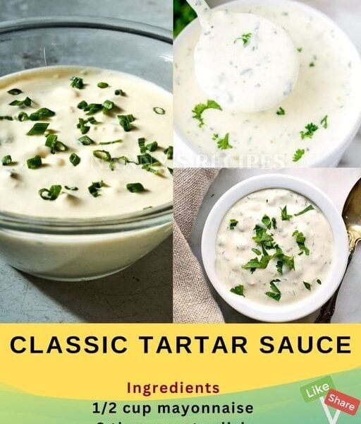 Classic Tartar Sauce Recipe