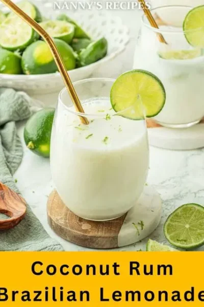 Coconut Rum Brazilian Lemonade Recipe