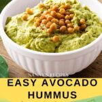 Easy Avocado Hummus Recipe