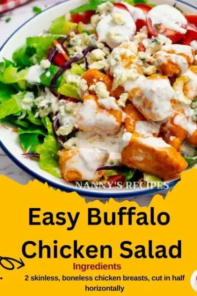 Easy Buffalo Chicken Salad Recipe