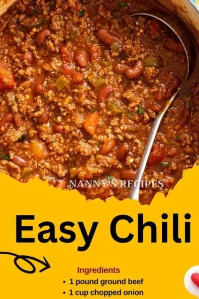 Easy Chili Recipe