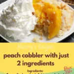 Easy Peach Cobbler Recipe