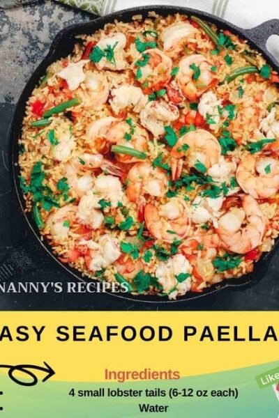 Easy Seafood Paella Recipe