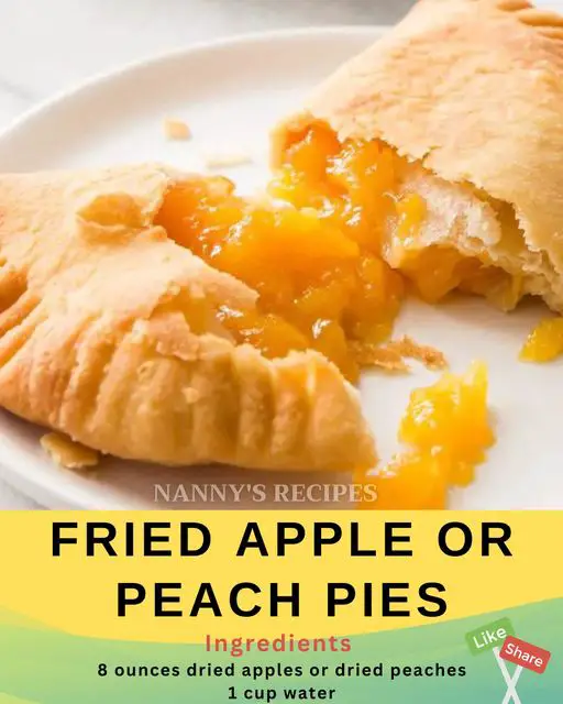 Fried Apple or Peach Pies Recipe