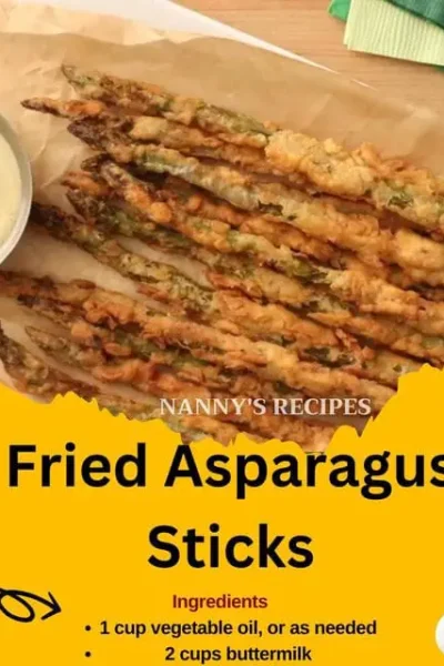 Fried Asparagus Sticks Recipe