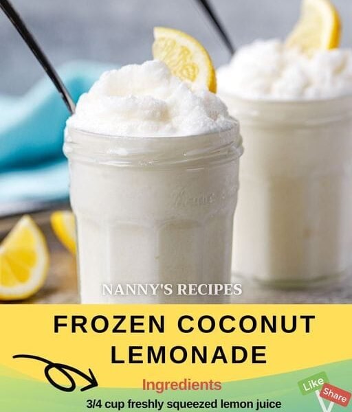 Frozen Coconut Lemonade Recipe