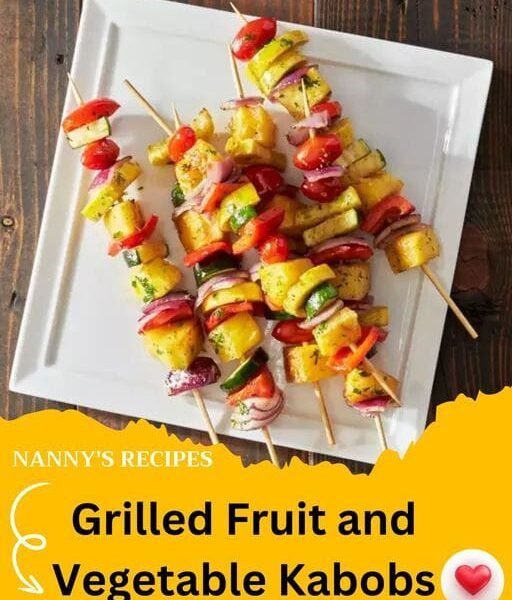 Grilled Fruit and Vegetable Kabobs Recipe