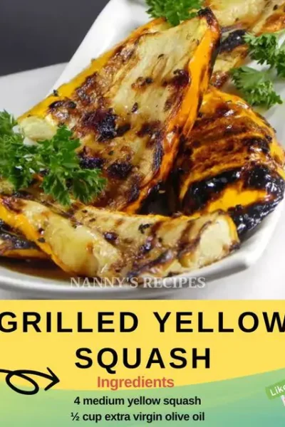 Grilled Yellow Squash Recipe