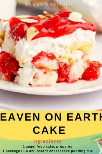 Heaven On Earth Cake Recipe