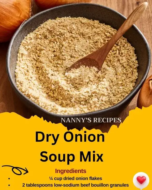 Homemade Dry Onion Soup Mix