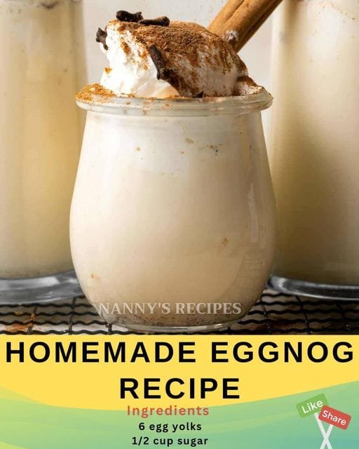 Homemade Eggnog Recipe