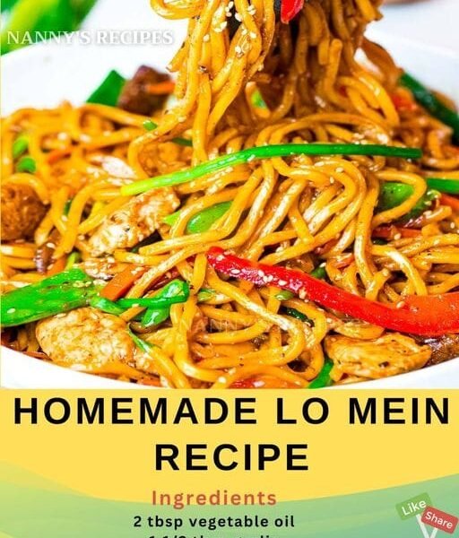 Homemade Lo Mein Recipe