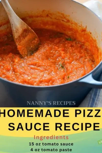 Homemade Pizza Sauce Recipe