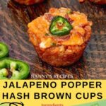 Jalapeño Popper Hash Brown Cups Recipe