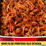 Old School Spaghetti Recipe